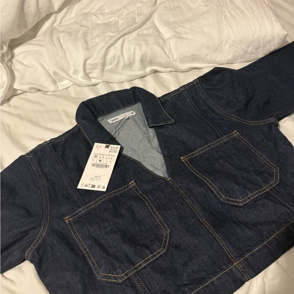 ZARA DENIM JACKET - Picture 3 of 4